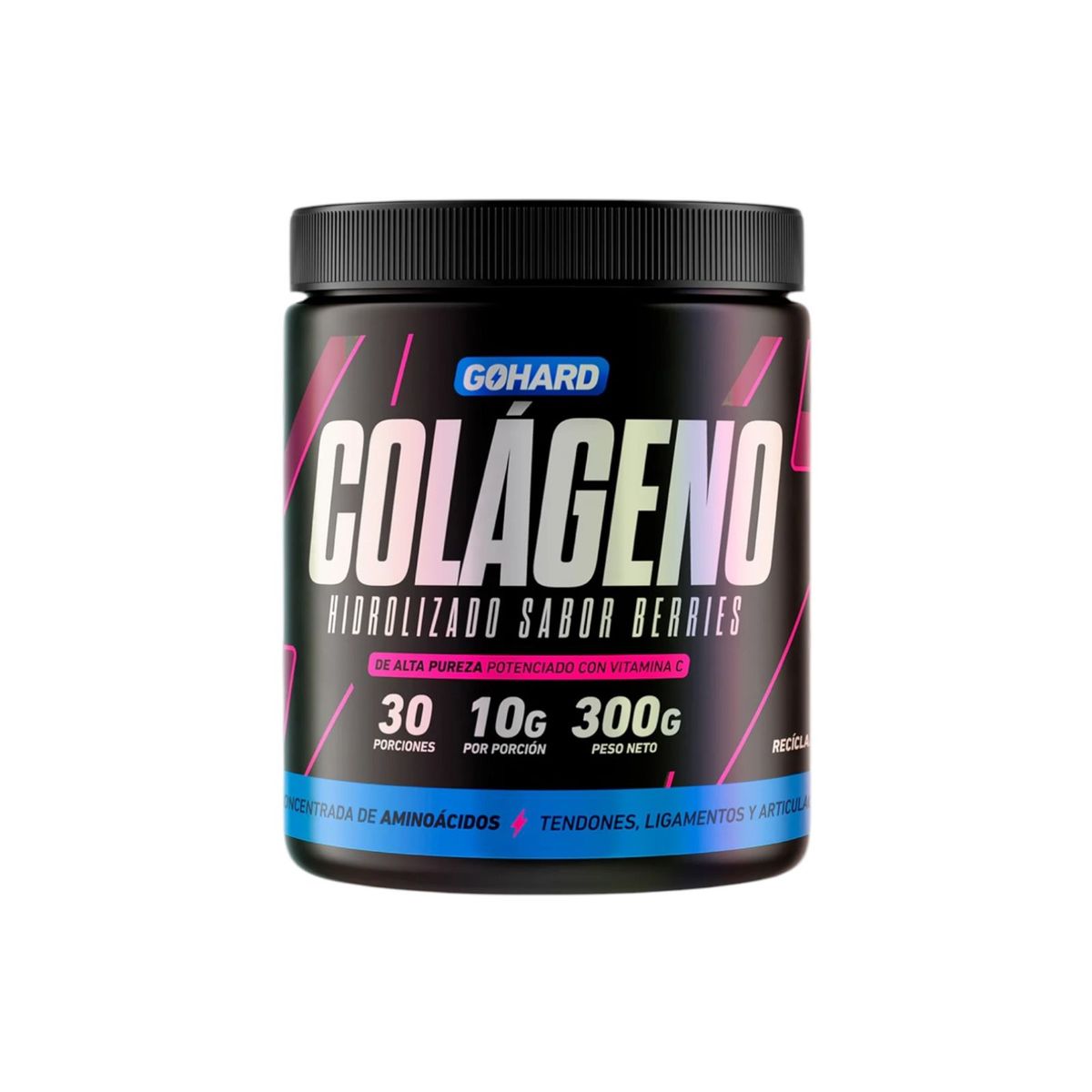 GOHARD - COLAGENO HIDROLIZADO BERRIES 30SV 300GR - GOHARD