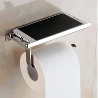Porta papel higienico Baño Acero Inoxidable Soporte Papel Higiénico
