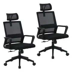 NOVAHUS - Pack 2 Sillas Escritorio Low Balance