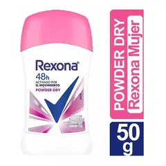 REXONA - Desodorante Barra Power Dry 50g Antitranspirante