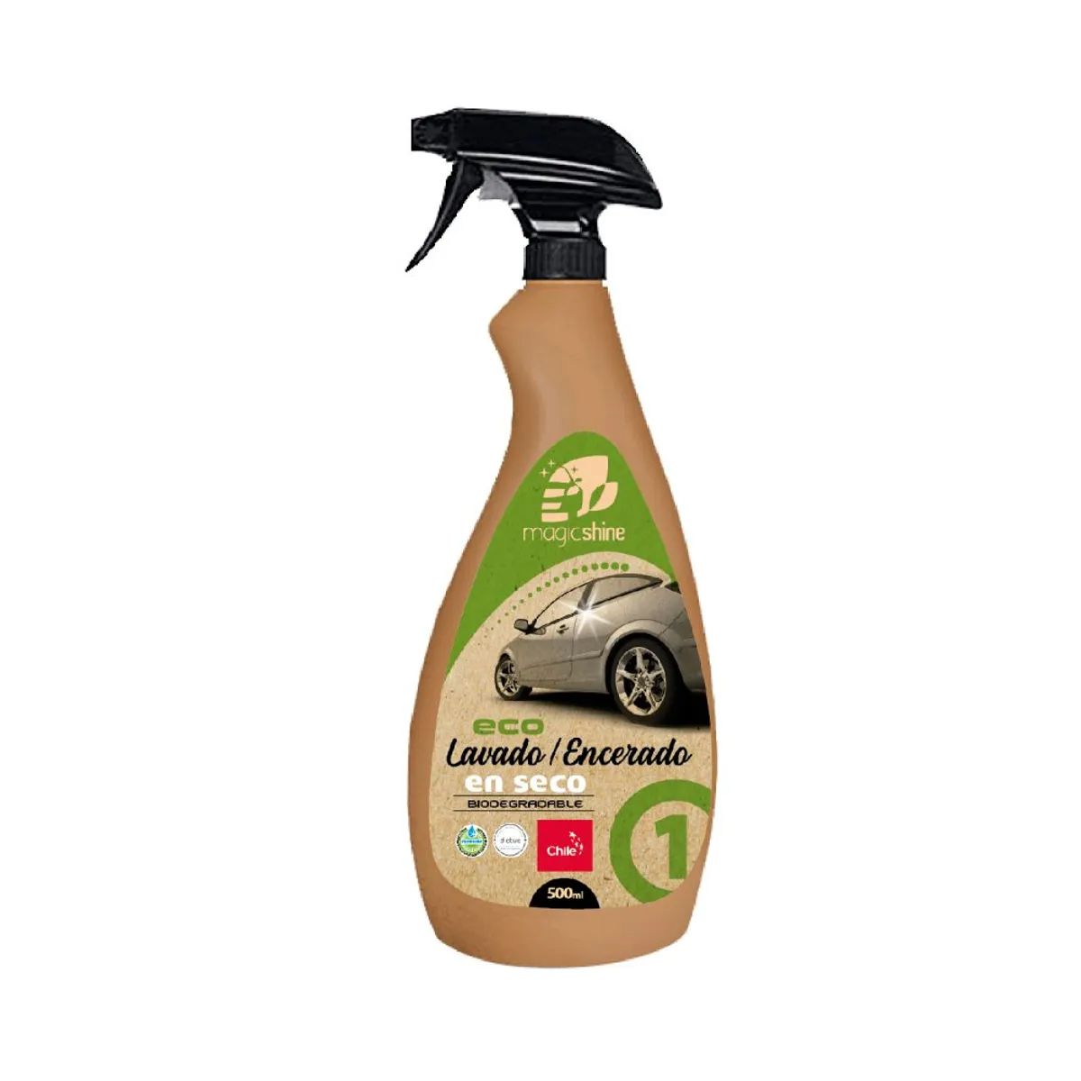 MAGICSHINE - Lavador y encerador con carnauba - Magicshine - 500 ML