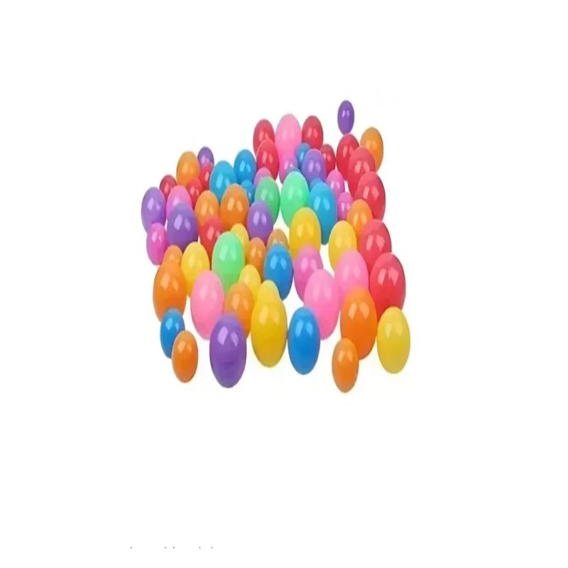 GENERICO - Pack Pelotas Plásticas Para Piscina Colores Surtidos