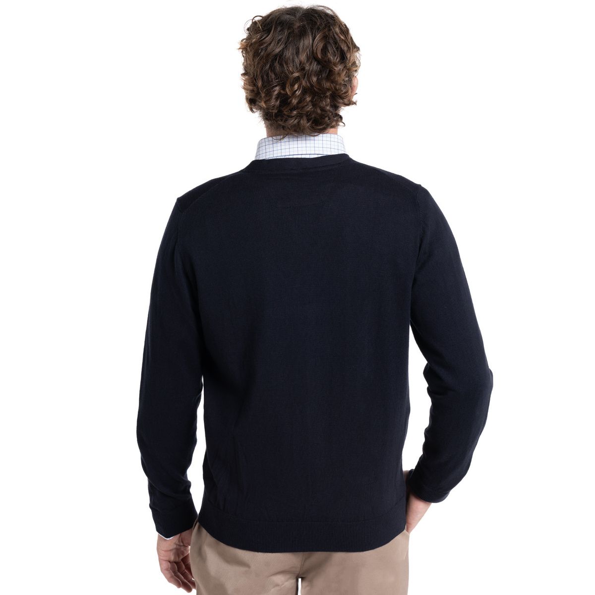 MCGREGOR - Sweater Hombre Cardigan Cuello V Algodón MCGREGOR