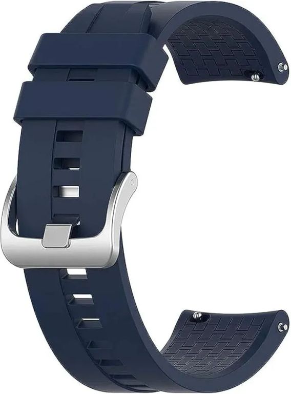 Correa Silicona Compatible con Huawei Watch Gt2 Gt3 Xiaomi Mi Watch Azul Marino