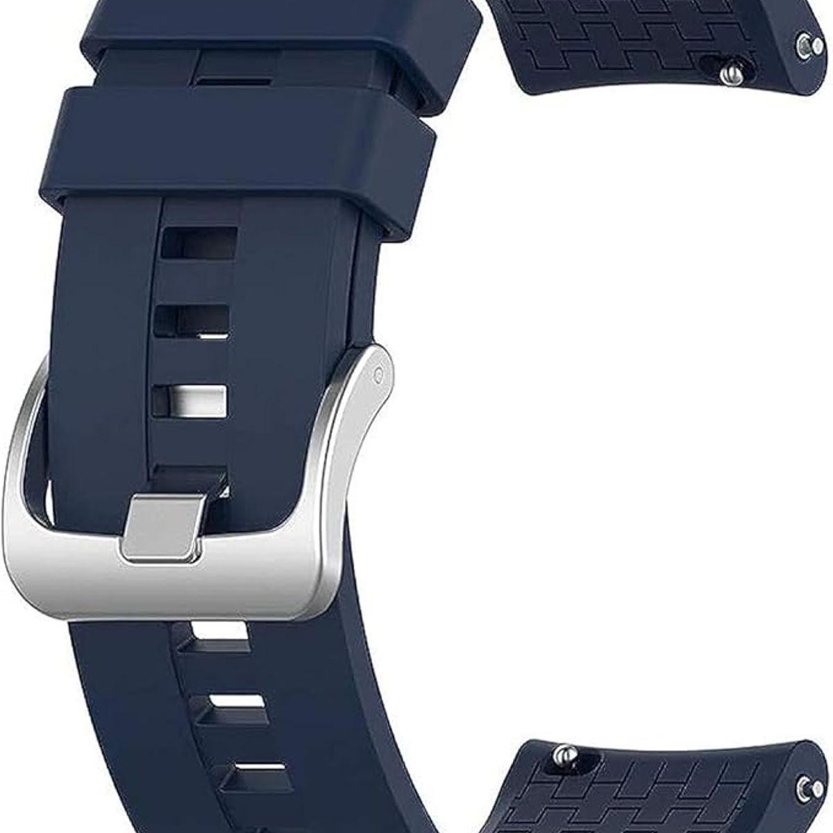 GENERICO - Correa Silicona Para Huawei Watch Gt2 Gt3 Xiaomi Mi Watch Azul Marino