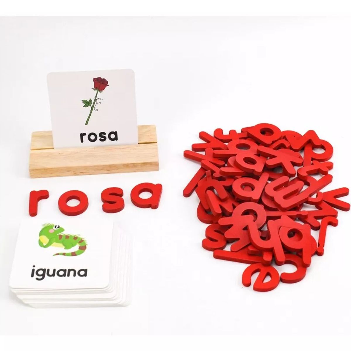 GENERICO - Juego Didáctico Infantil De Ortografía Juegos Sensoriales