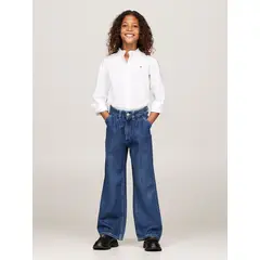 TOMMY HILFIGER - Jeans Mabel Pleats Azul