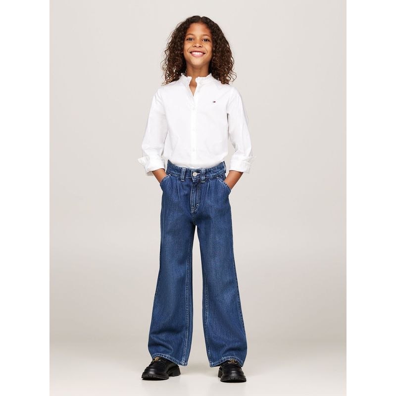 TOMMY HILFIGER - Jeans Mabel Pleats Azul Tommy Hilfiger
