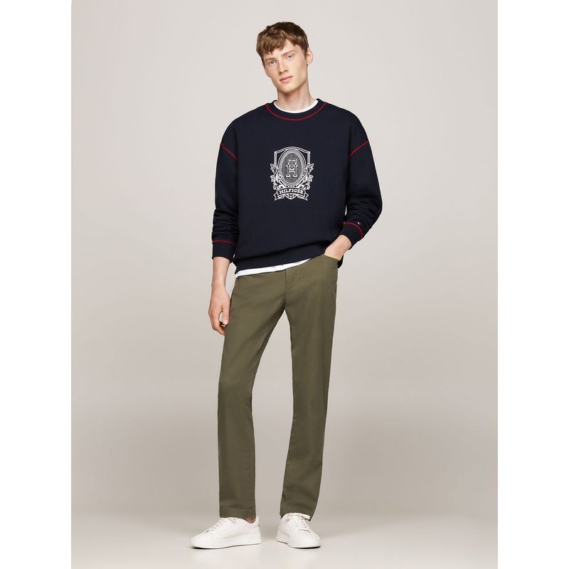 TOMMY HILFIGER - Pantalón Chino Denton 1985 Collection Verde Tommy Hilfiger