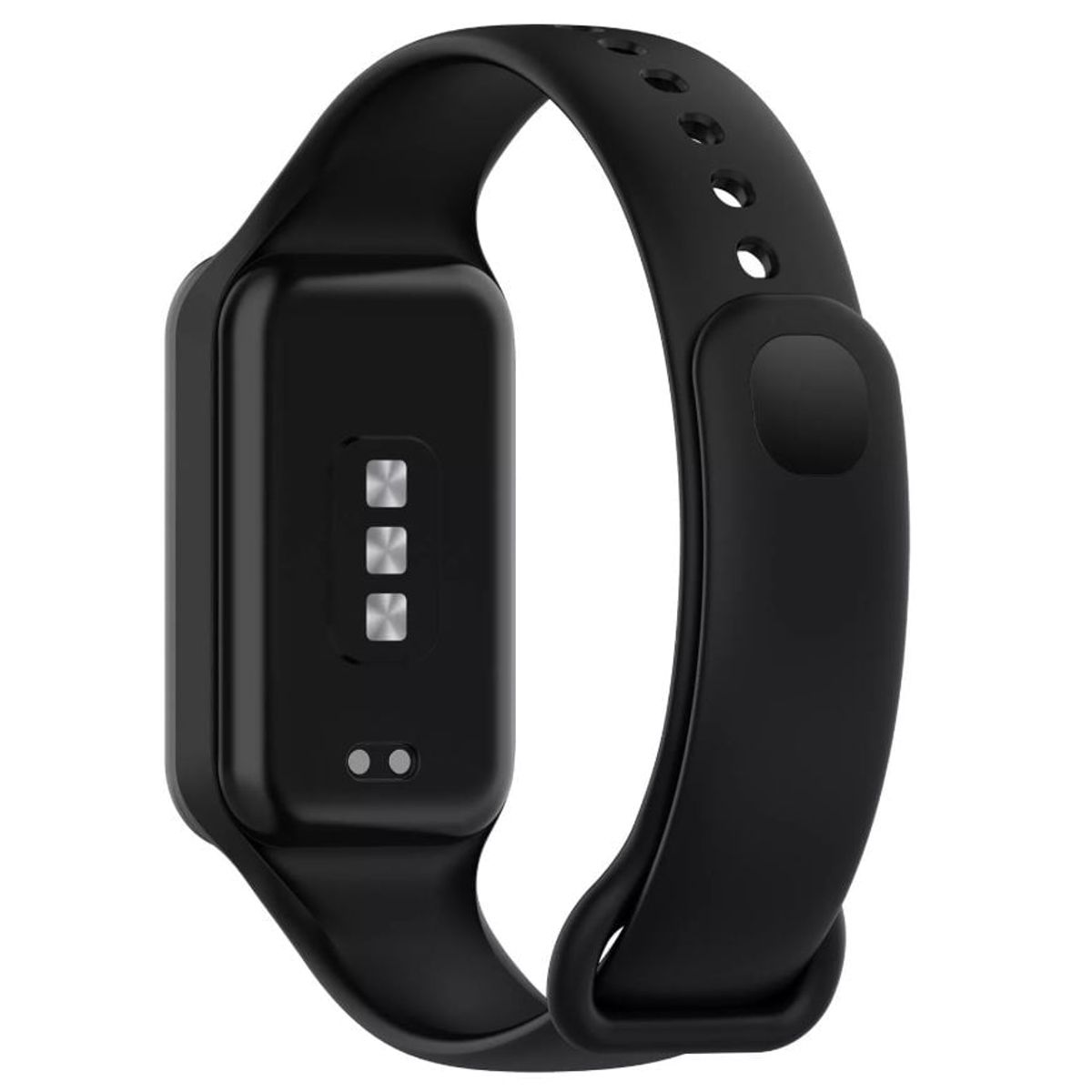 GENERICO - Correa Silicona Para Xiaomi Smart Band 8 Active Negra