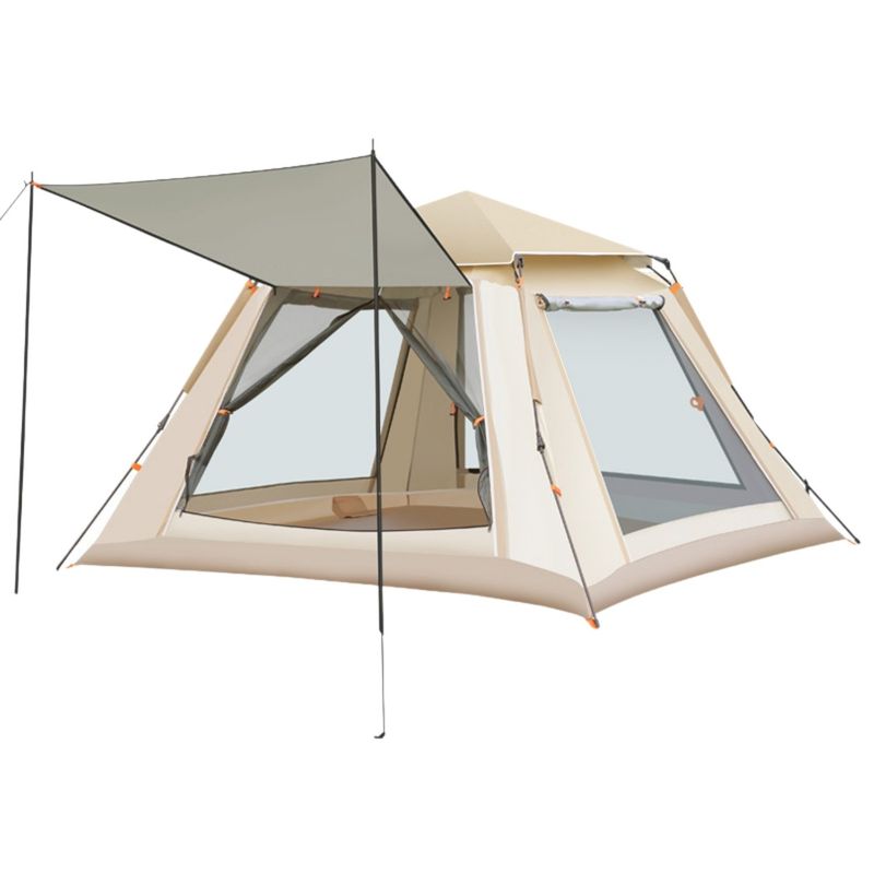 GENERICO - Carpa Camping 6-8 Personas Familiar Impermeable 210x210x125c