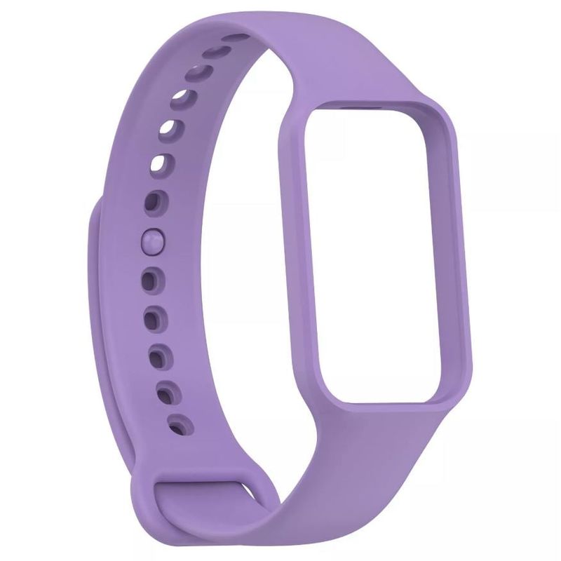 GENERICO - Correa Silicona Para Xiaomi Smart Band 8 Active Lila.