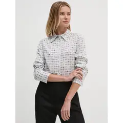 TOMMY HILFIGER - Camisa Fluid De Viscosa A Rayas Multicolor