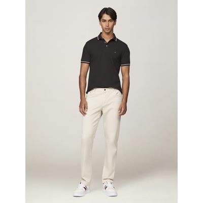 Imagen 2 del producto Polo Con Ribetes Tipped Slim Fit Negro