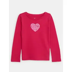 GAP - Polera Niña Logo Rosa