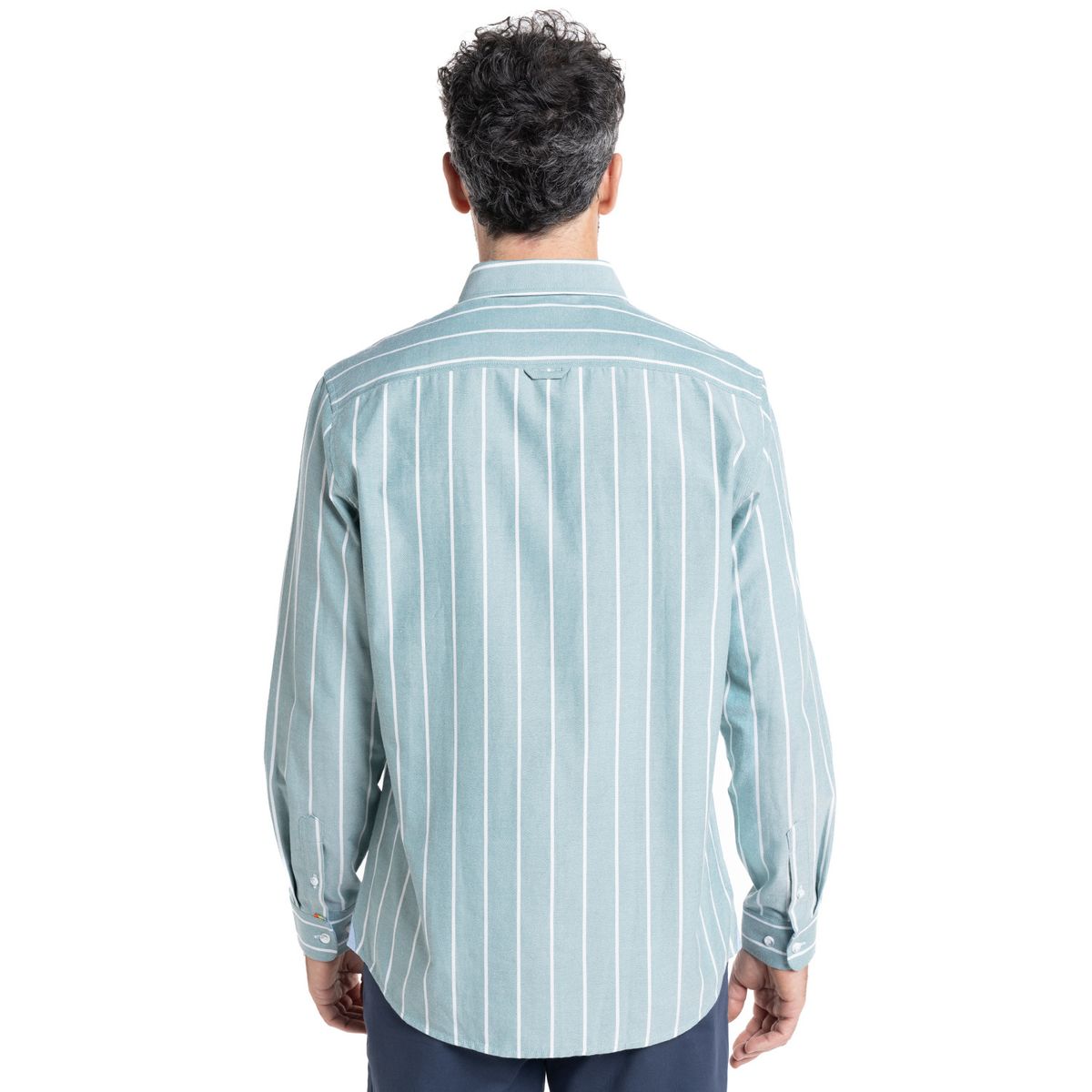 TRUVAL - CAMISA OXFORD LISTADA TRUVAL
