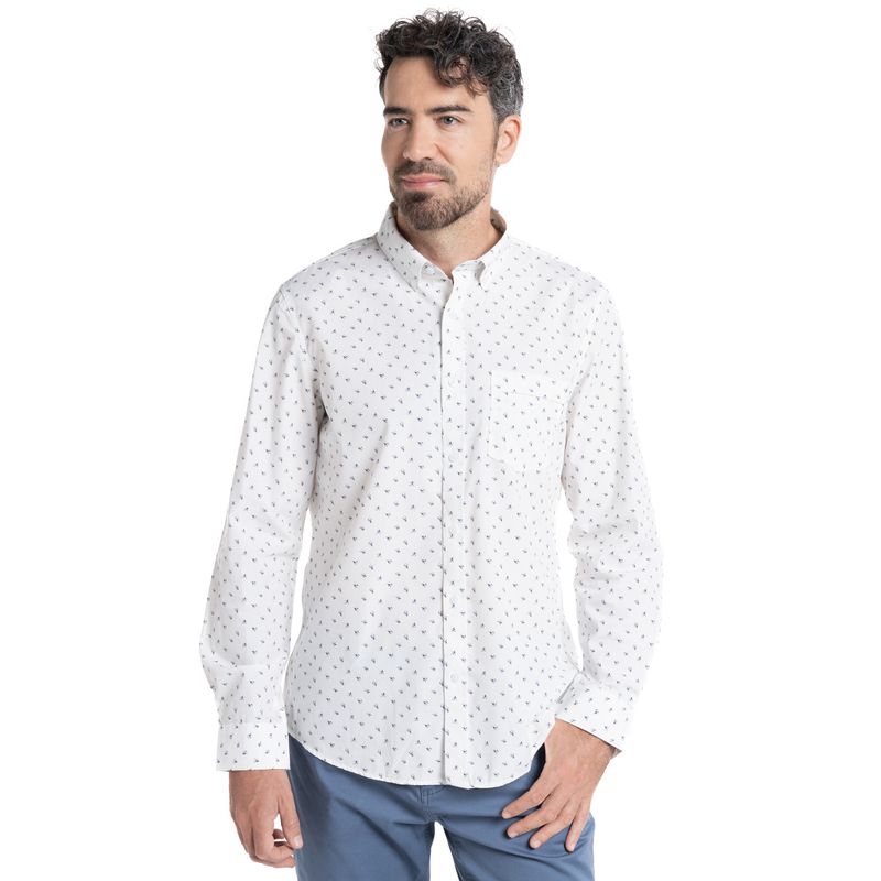 TRUVAL - CAMISA MICROPRINT TRUVAL
