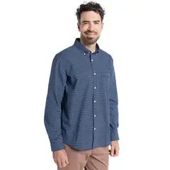 TRUVAL - CAMISA MICROPRINT