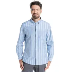 TRUVAL - CAMISA OXFORD LISTADA