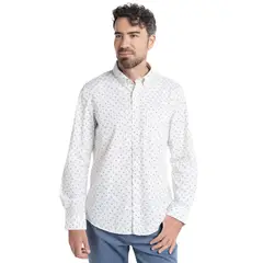 TRUVAL - CAMISA MICROPRINT