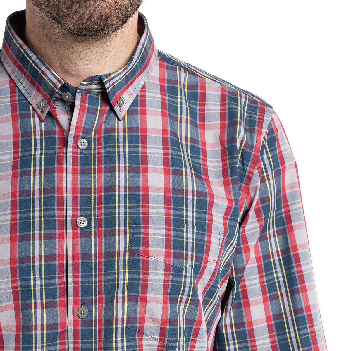 TRUVAL - CAMISA TREVIRA CUADROS TRUVAL