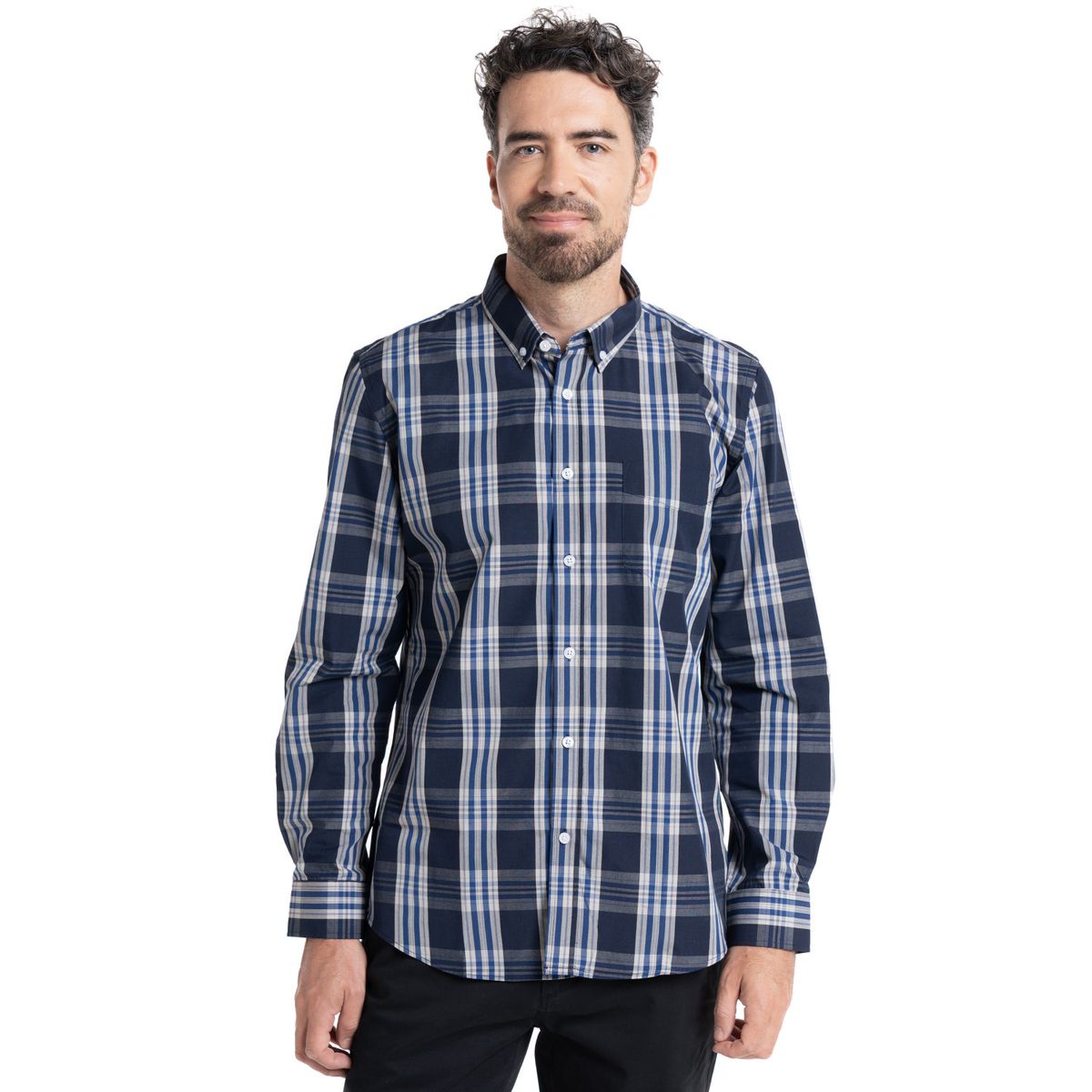 TRUVAL - CAMISA TREVIRA CUADROS TRUVAL