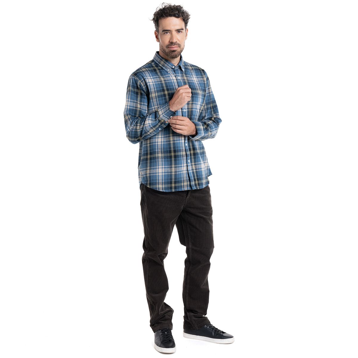 TRUVAL - CAMISA VILLELA ESCOCESA TRUVAL