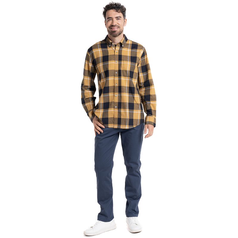 TRUVAL - CAMISA VILLELA ESCOCESA TRUVAL