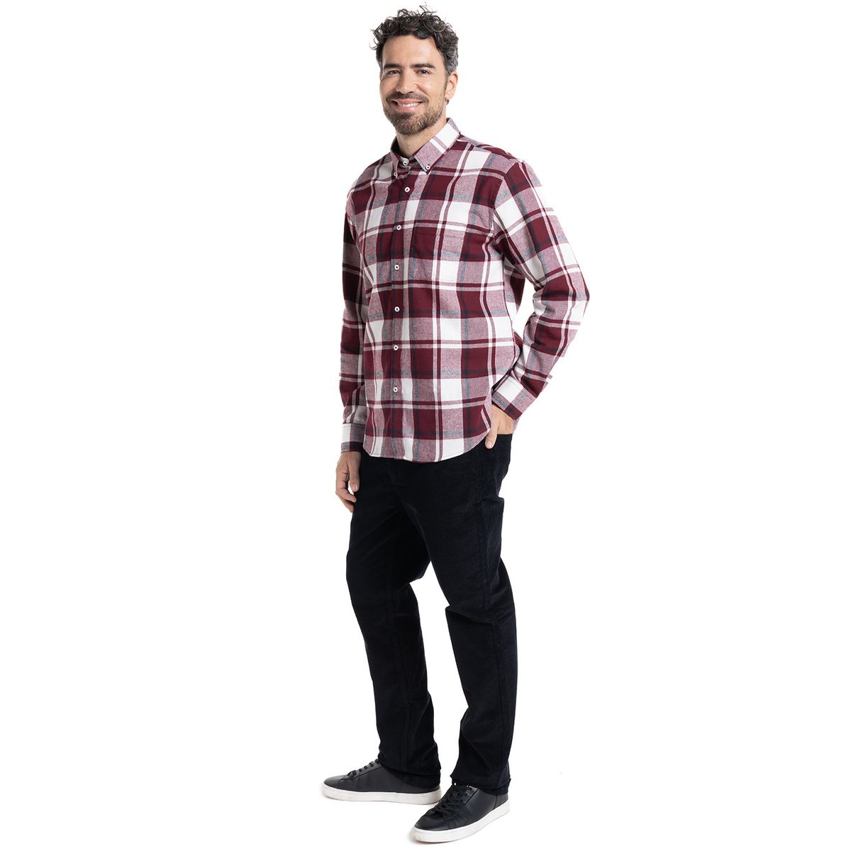 TRUVAL - CAMISA VILLELA ESCOCESA TRUVAL