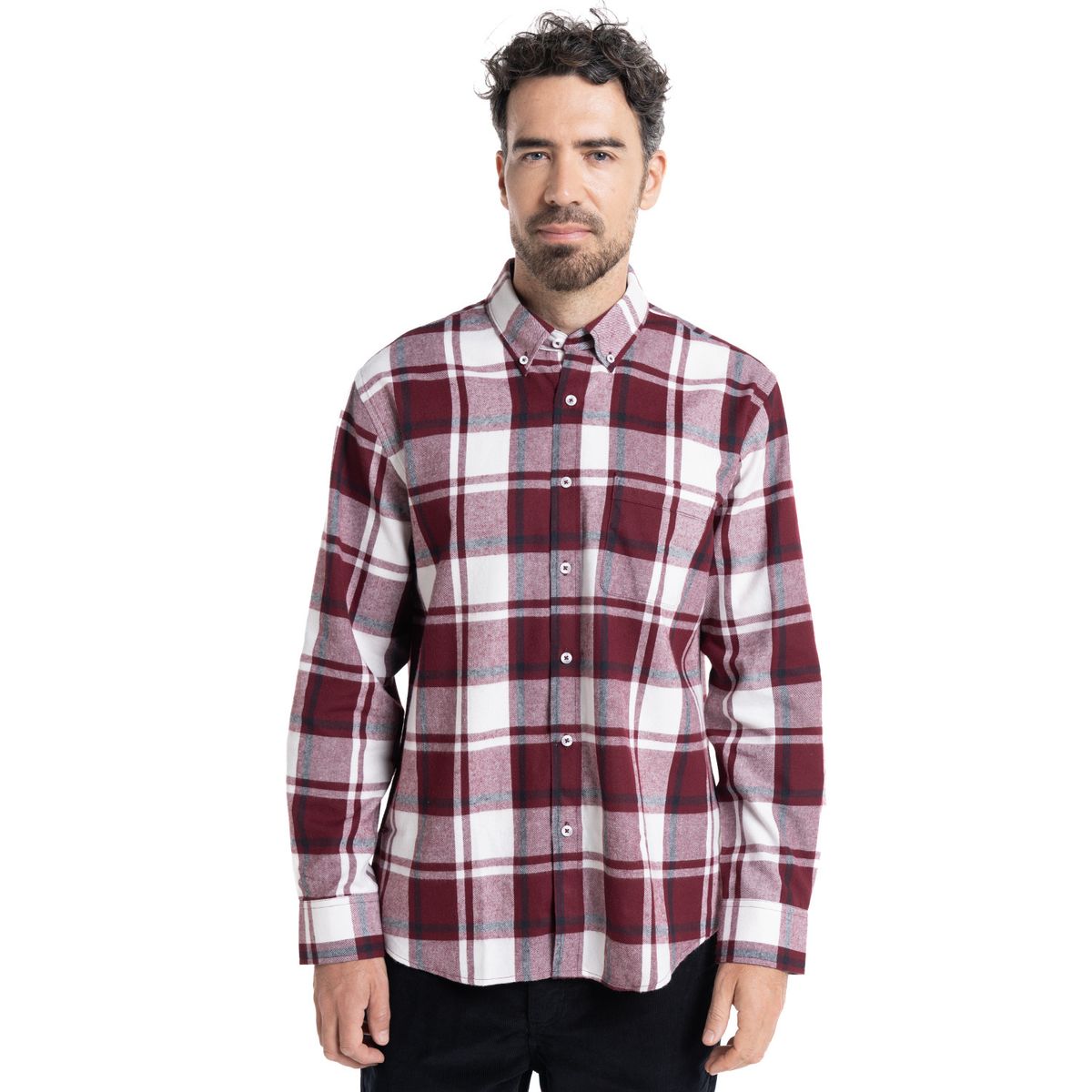 TRUVAL - CAMISA VILLELA ESCOCESA TRUVAL