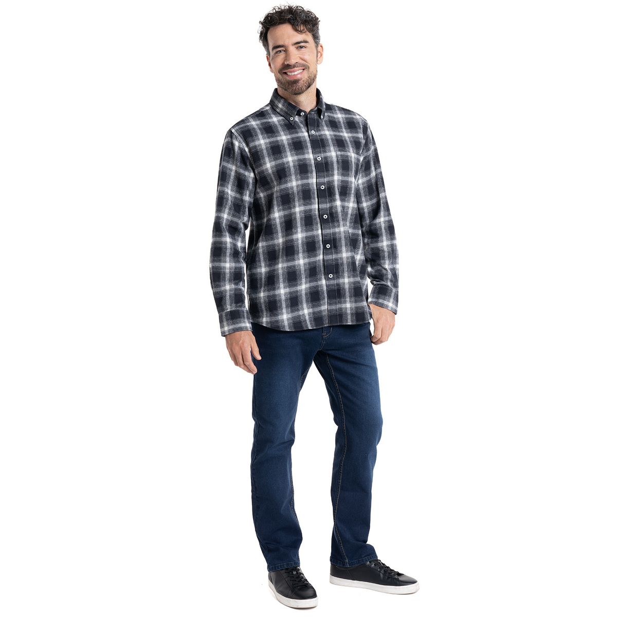 TRUVAL - CAMISA VILLELA ESCOCESA TRUVAL