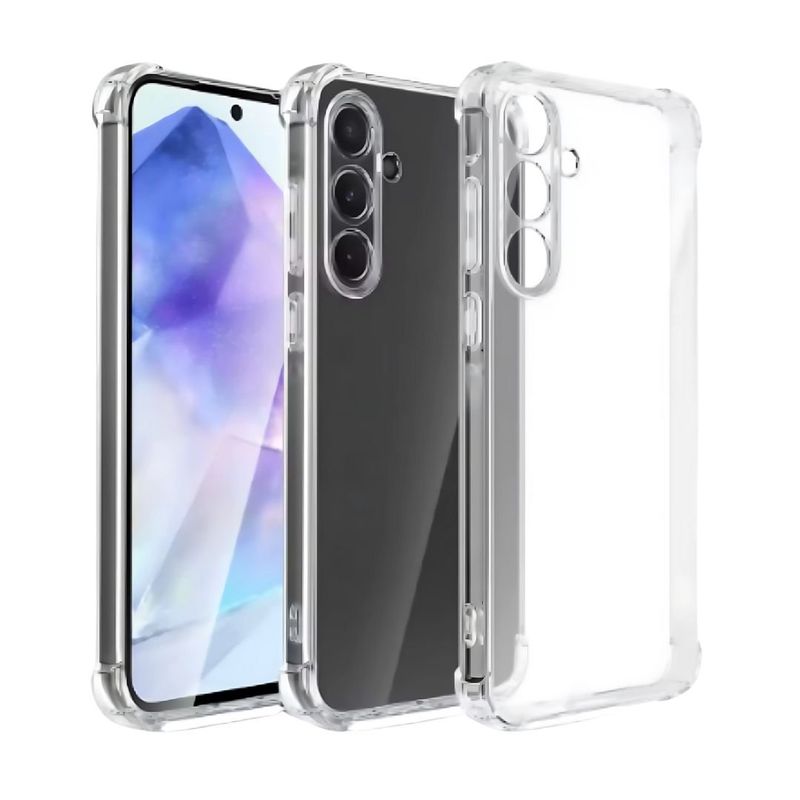 GENERICO - Carcasa Para Samsung S25 Transparente Antigolpes Reforzada