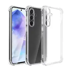 GENERICO - Carcasa Para Samsung S25 Transparente Antigolpes Reforzada