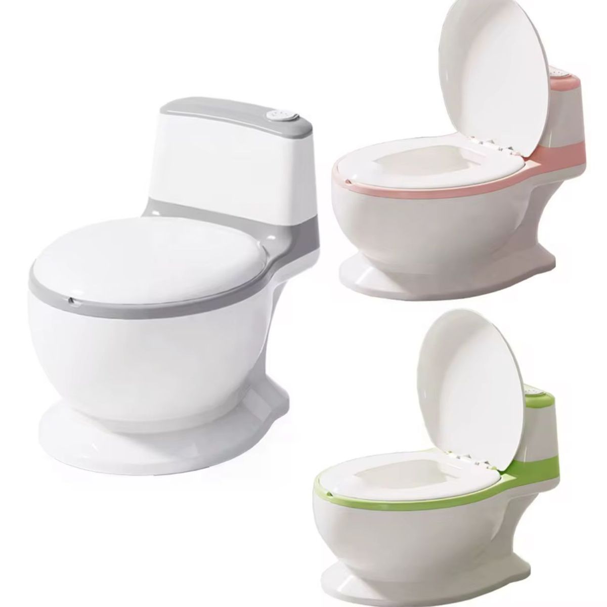 GENERICO - Pelela De Bebé Y Niño Tipo Inodoro Asiento Acolchonado.