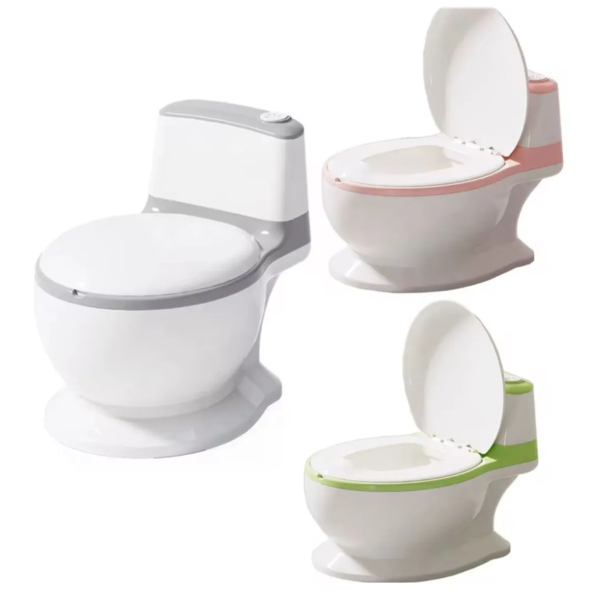 GENERICO - Pelela De Bebé Y Niño Tipo Inodoro Asiento Acolchonado.