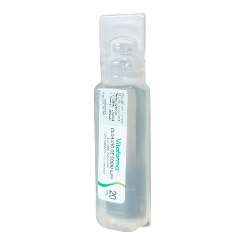 GENERICO - Suero Fisiológico 09% 20ml 40 unidades