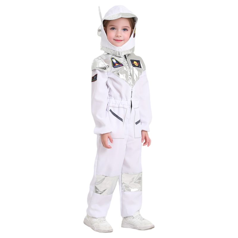 GENERICO - Disfraz Astronauta para niño y niña talla 8