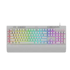 REDRAGON - Teclado Gamer - K512 Shiva - RGB - Español - White