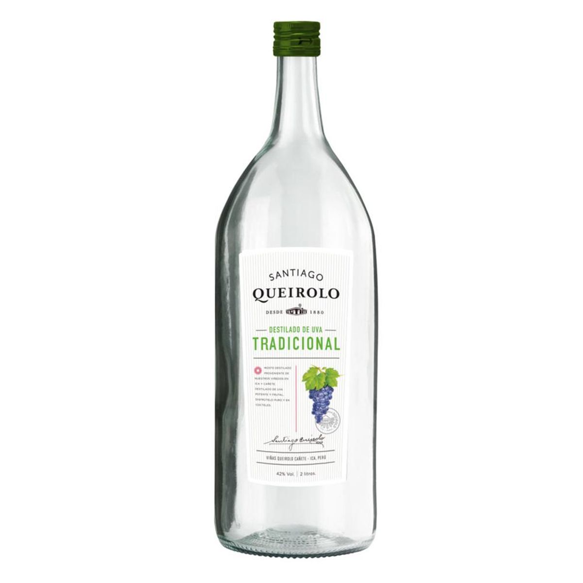 BBVINOS - Destilado de Uva Santiago Queirolo 2 litros