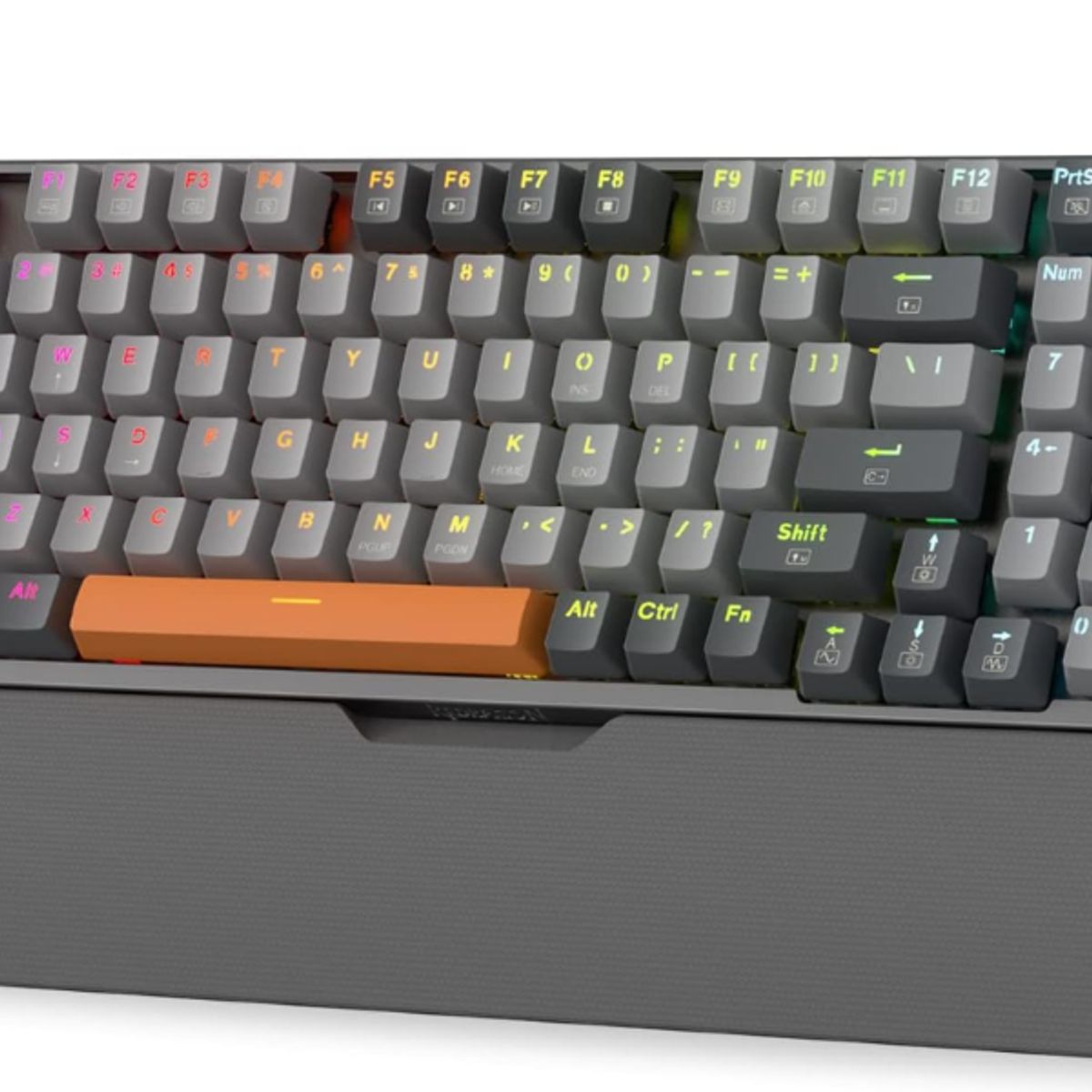 REDRAGON - Teclado Gamer - Redragon OLAF K648 - Mecánico - Inglés - Switch Red