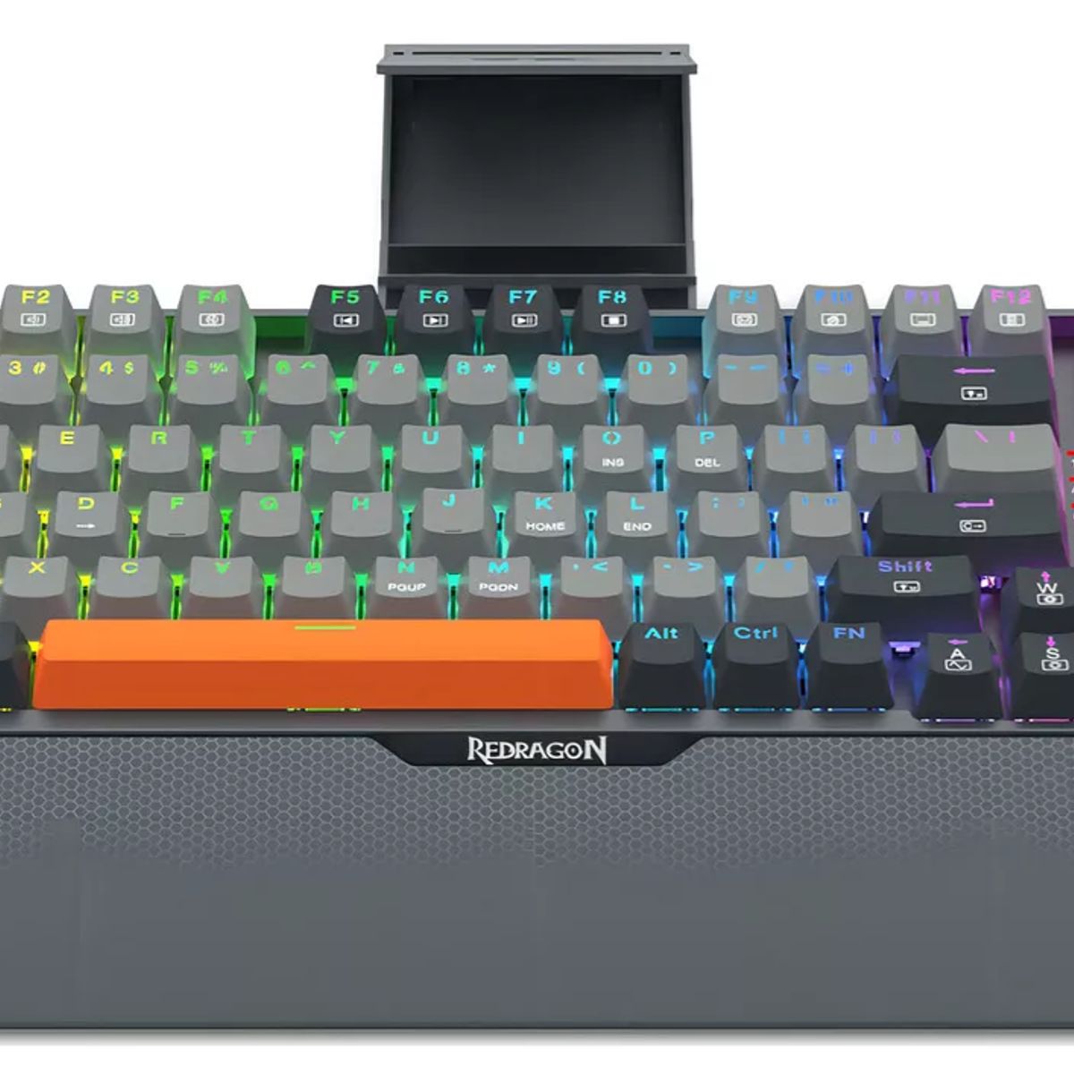 REDRAGON - Teclado Gamer - Redragon OLAF K648 - Mecánico - Inglés - Switch Red