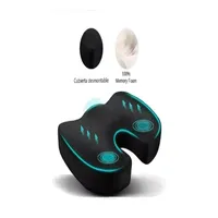 Cojín Asiento Coxis Ortopédico Ergonómico Con Memoria Silla