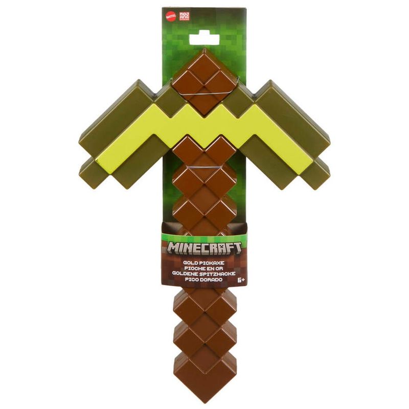 MINECRAFT - MINECRAFT VANILLA  ARMAS DE BATALLA ROLEPLAY - PICO DORADO
