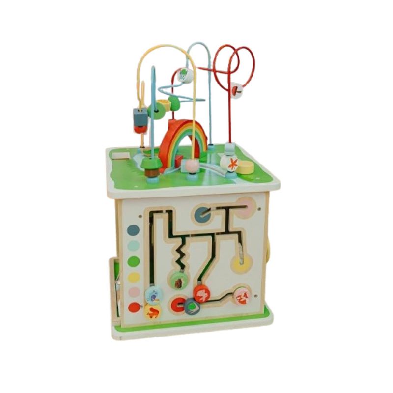 GENERICO - Cubo De Juego Didactico Motrocidad Fina