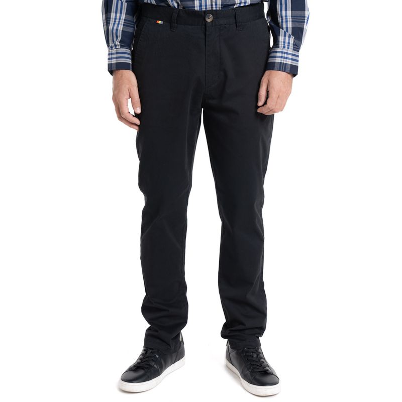 TRUVAL - PANTALON FRENTE PLANO SLIM FIT TRUVAL