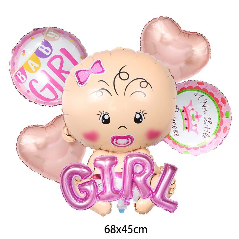 GENERICO - Set de Globos baby Shower Soy Niña