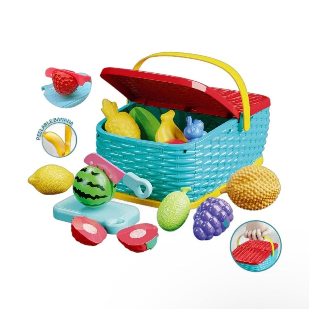 GENERICO - Juguete De Cesta De Picnic Portátil Juego Para Niños