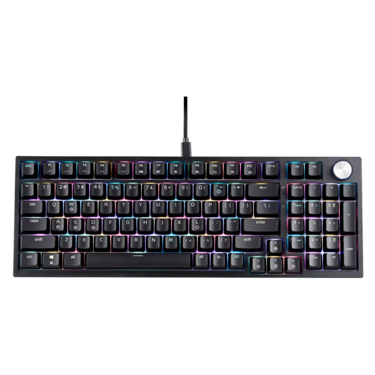 XPG - Teclado Gamer - XPG Sorcerer - mecánico - Switch red - 96% - USB-C