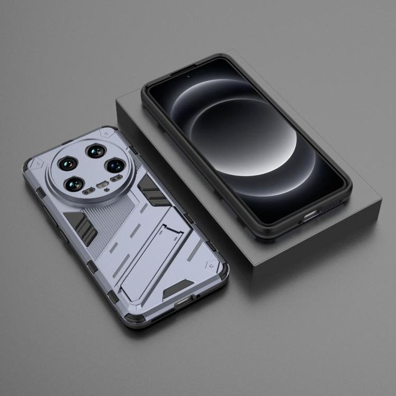 GENERICO - Funda Antishock para Xiaomi 14 Ultra con Soporte y Imán