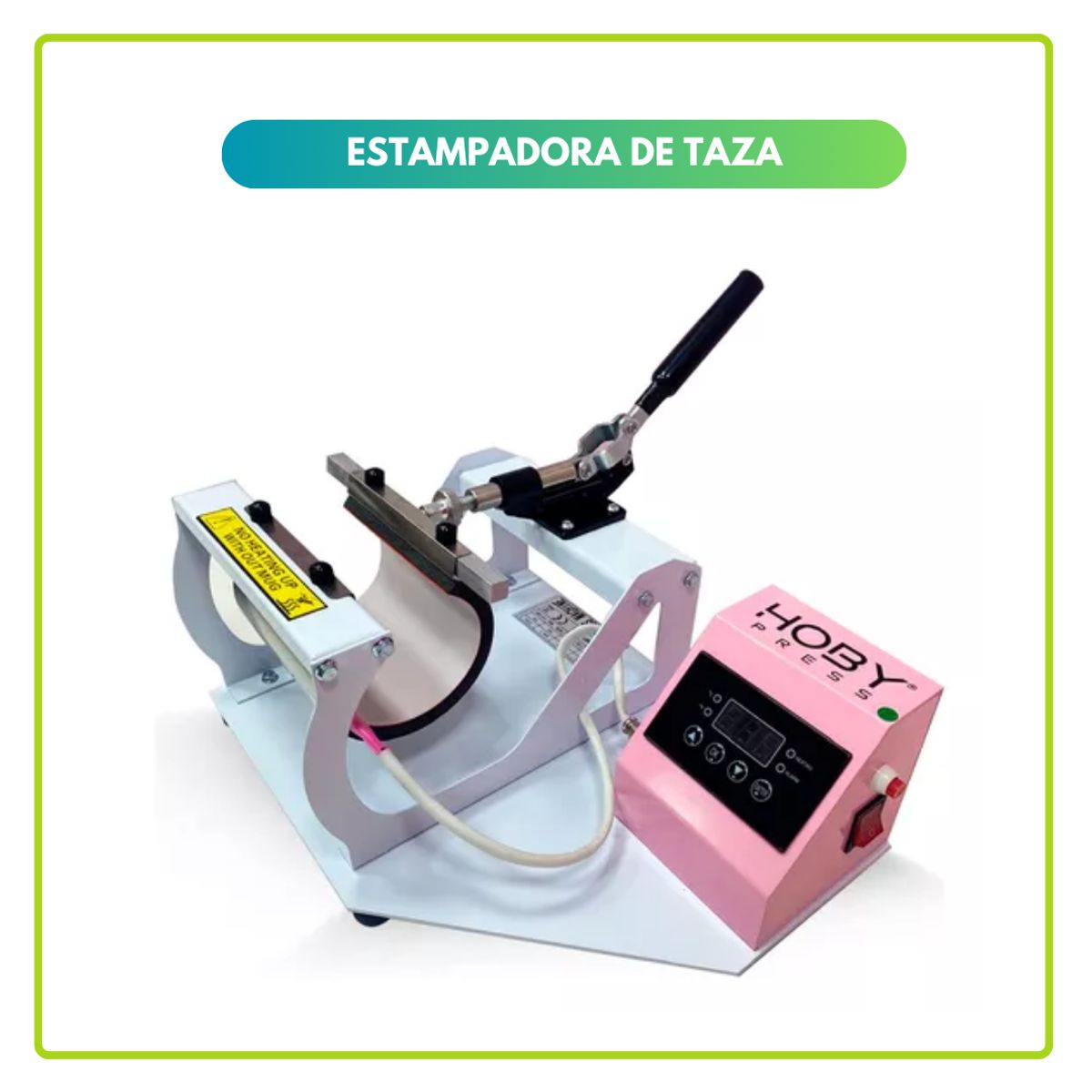 GENERICO - Estampadora tazas Mug Hoby Press S1